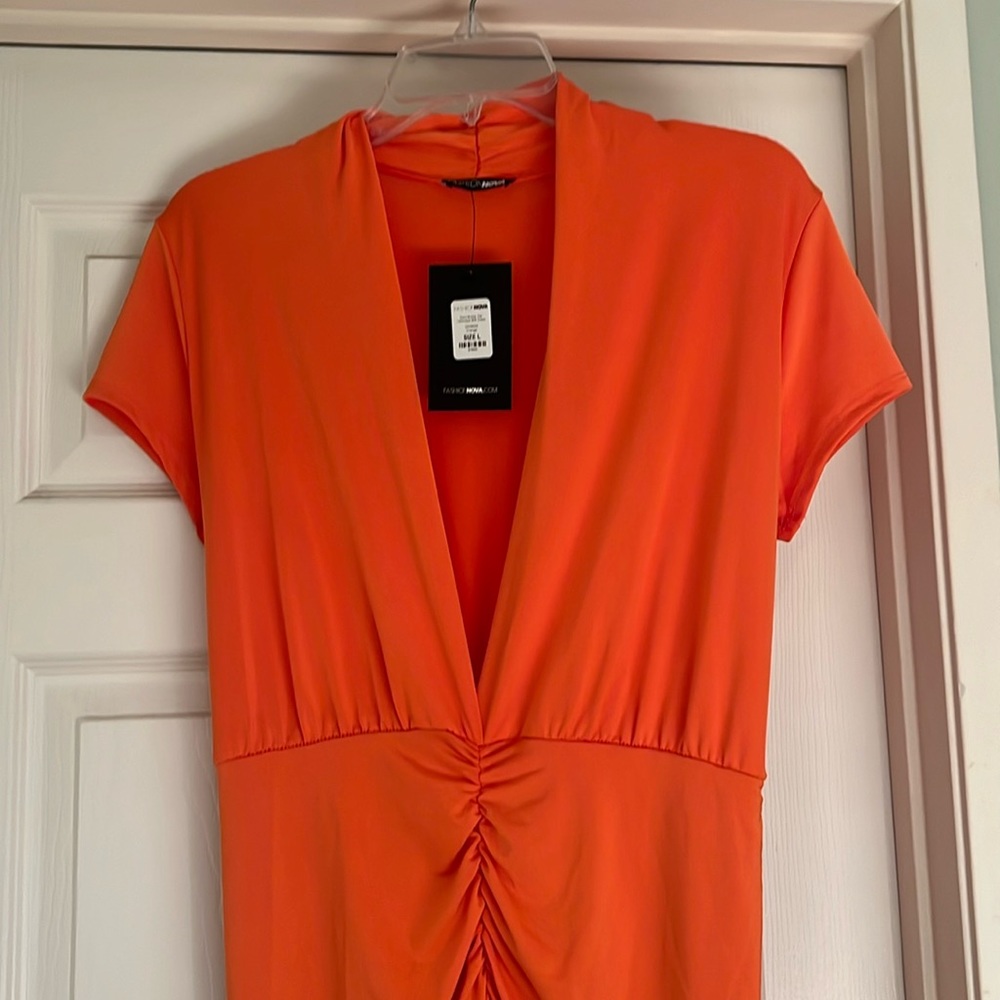 Long dress, size L. Runs small